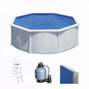 Gre Fidji Ronde Ø300 x 120 cm - Piscine hors sol en acier