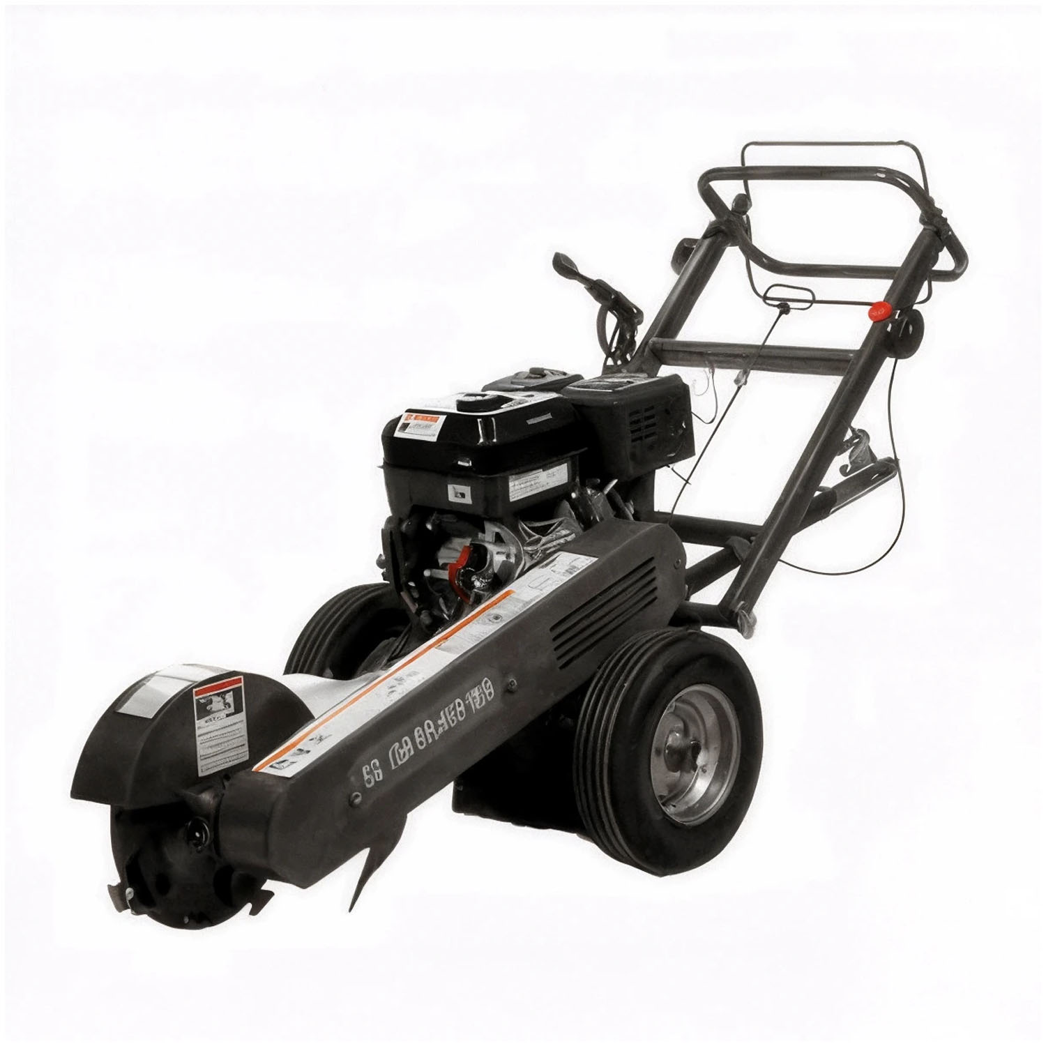 BlackStone SG 420 B&S ES PRO - Rogneuse de souches - Moteur B&S XR2100 420cm3 - Disque de coupe avec 8 marteaux en carbure de tungstène