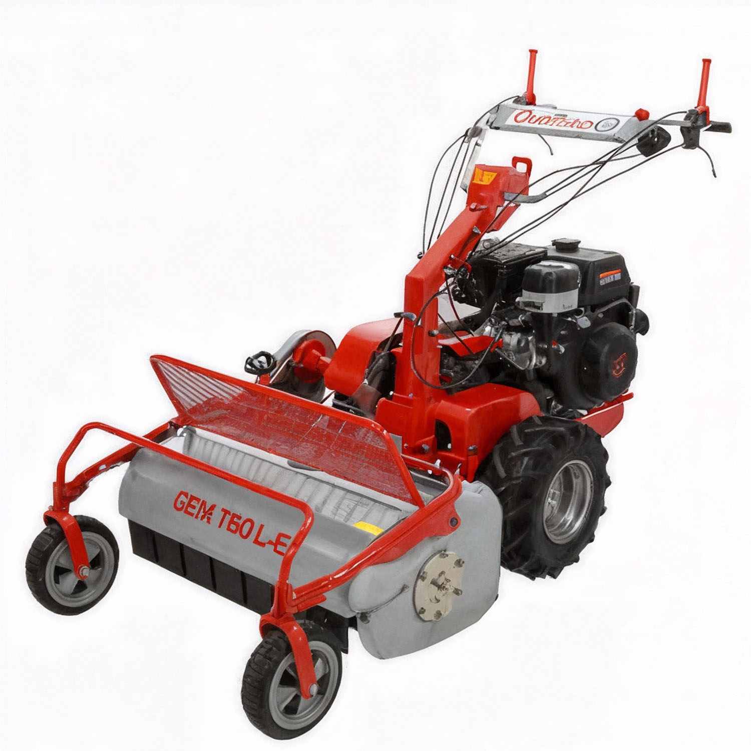 GeoTech-Pro GFM 760 L-E - Tondeuse débroussailleuse à couteaux - Loncin G420FD