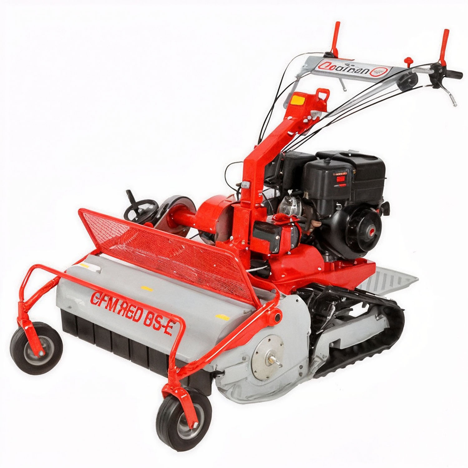 GeoTech-Pro GFM 860 L-E - Tondeuse débroussailleuse à couteaux - Loncin G420FD
