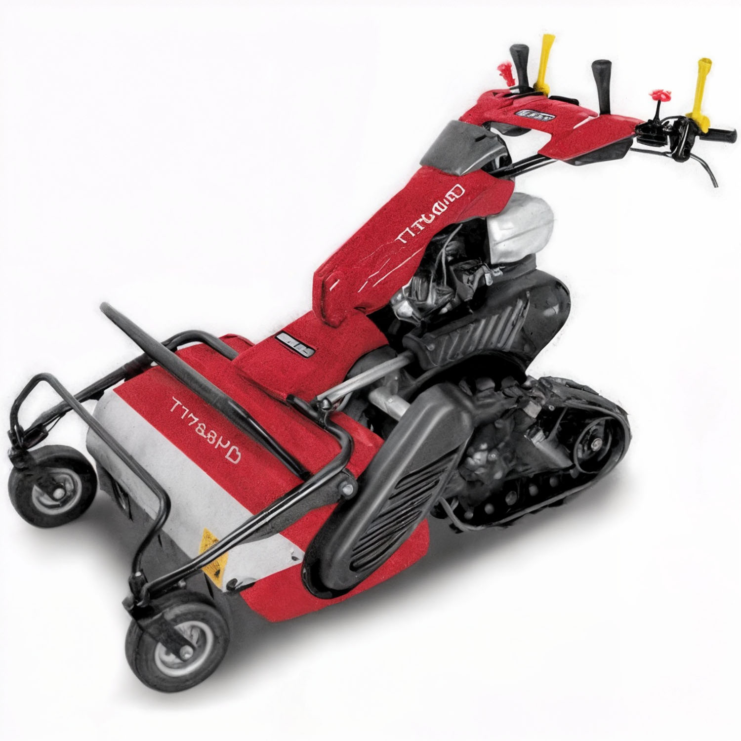 Ginko-MGM TT 786 HD - Tondeuse débroussailleuse professionnelle à couteaux - Sur chenilles - Honda GX270
