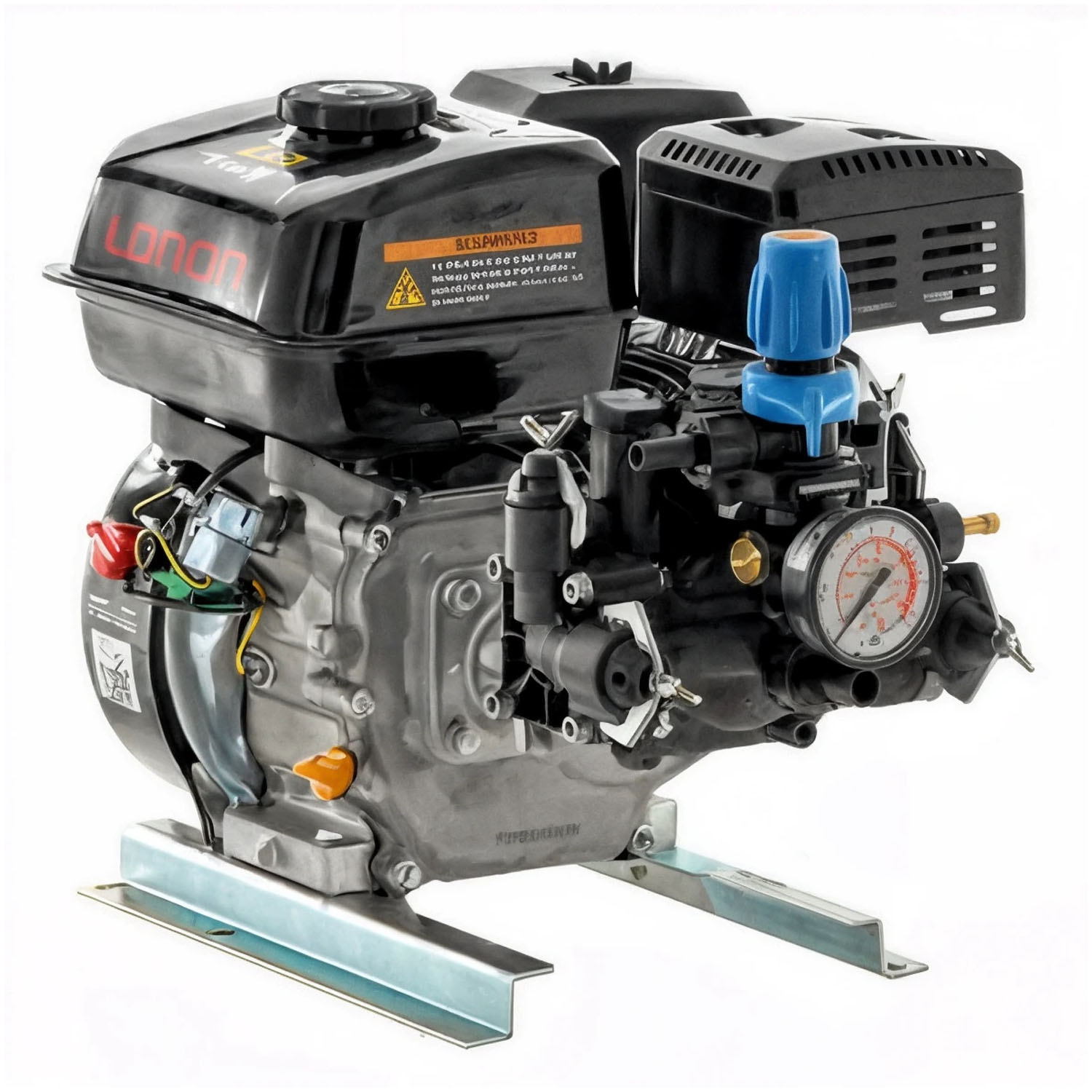 Motopompe de pulvérisation Comet MTP MC25 SC. 4T - moteur Loncin G200F - versions pour acides et produits chimiques