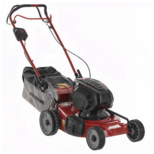 Tondeuse électrique à batterie WEIBANG WB452SE3 - Moteur de 120V/4Ah - 4 en 1