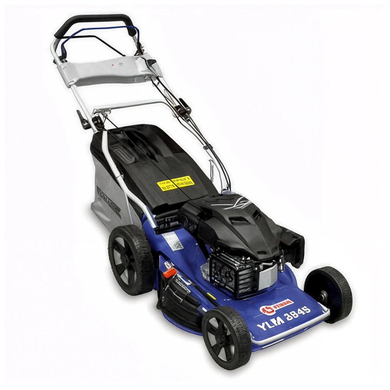 Ma.ri.na Systems YLM 354 S - Tondeuse à gazon thermique tractée - Coupe 52 cm - Moteur Yamaha MA190 - 4 en 1