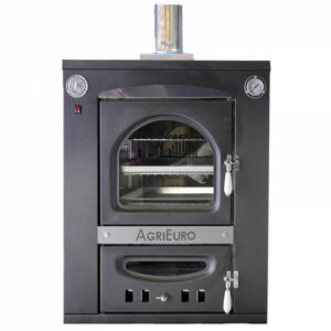 Medius-60-Inc - Four-en-acier-bois-encastrable-ventilé