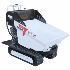 Brouette à chenilles-diesel-seven-italy-TH500-KM178-E-caisson-dumper-hydraulique-500-kg