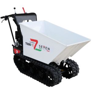 Brouette à chenilles-seven-italy-T500HD-GX-E-caisson-dumper-hydraulique-charge-500-kg