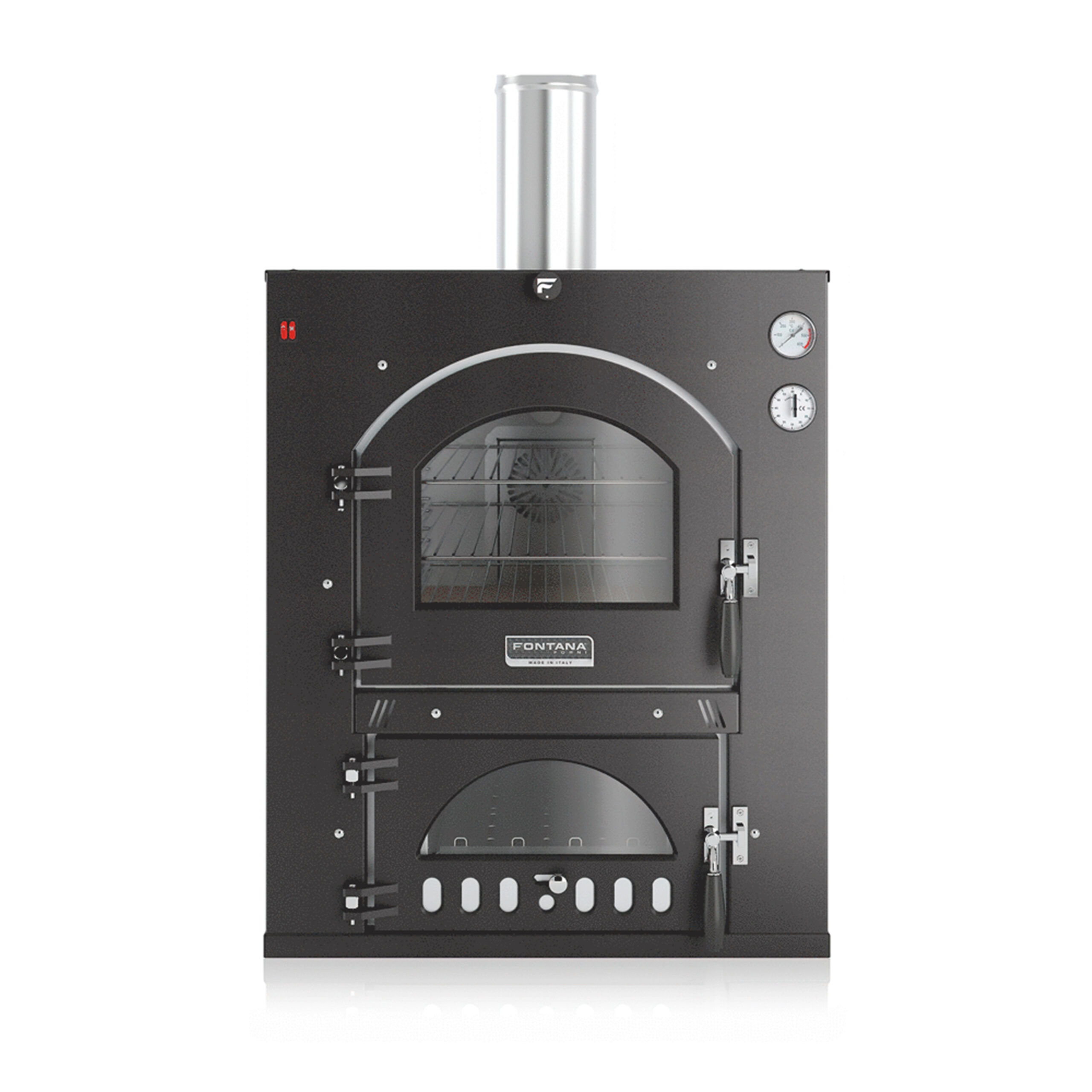 Fontana-INC80x65QV - Four à bois-encastrable