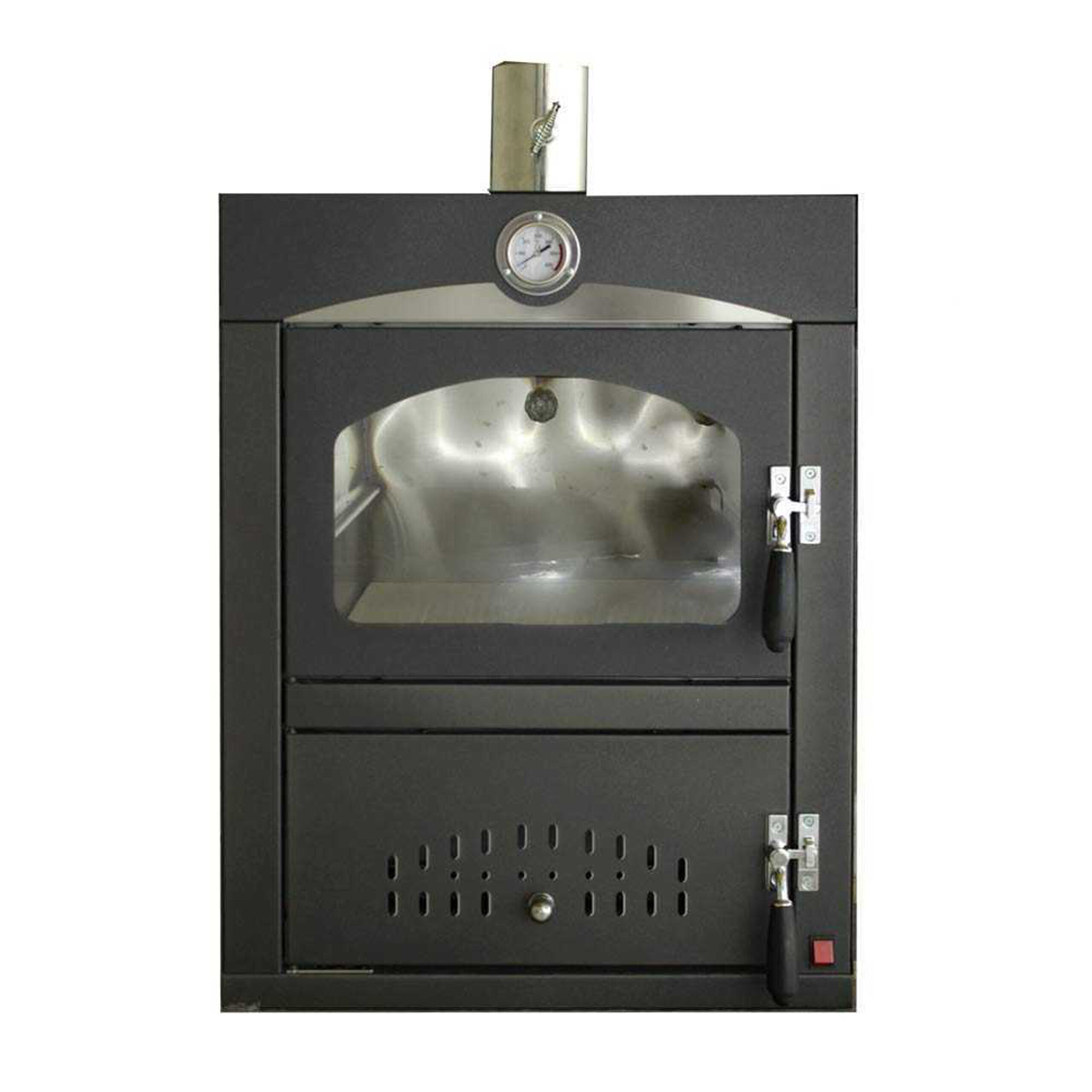 Minimus-50-mini-INC-four-bois-en-acier-Inox-encastrable-2-étages