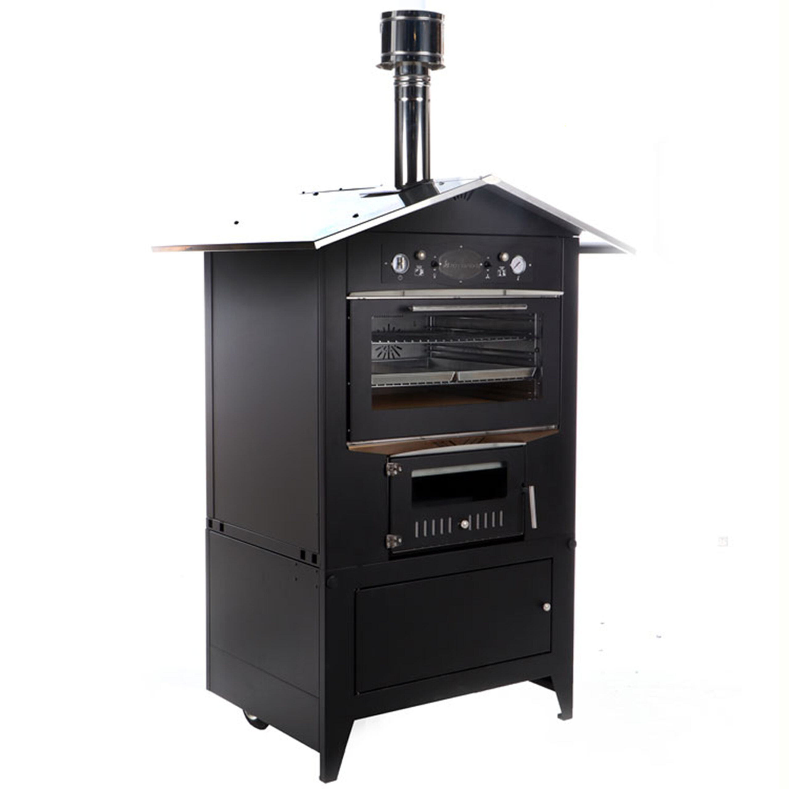Rossofuoco-Sedicinoni-80-four à bois-d'exterieur-black